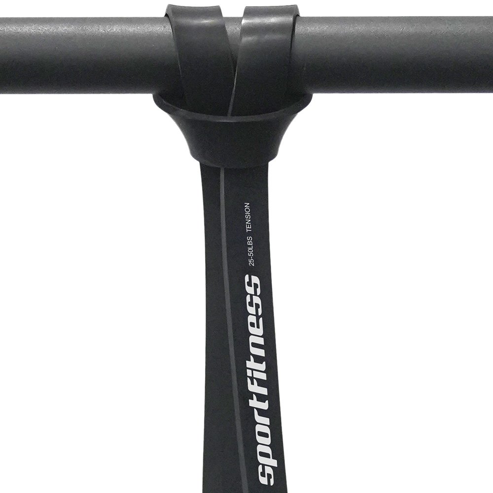 BANDA ELASTICA DE PODER (NEGRA) LTPB001 SPORTFITNESS