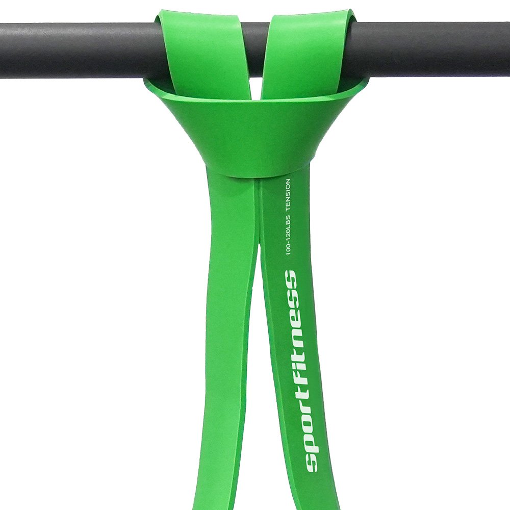 BANDA ELASTICA DE PODER (VERDE) LTPB001 SPORTFITNESS VERDE
