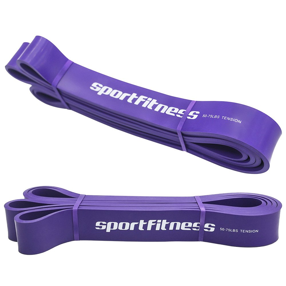 BANDA ELASTICA DE PODER (MORADA) LTPB001 SPORTFITNESS