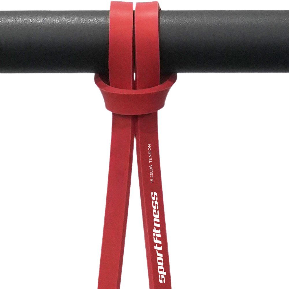 BANDA ELASTICA DE PODER (ROJA) LTPB001 SPORTFITNESS