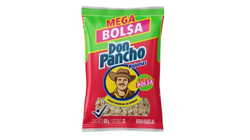PANCHO AVENA HOJUELA X600GR