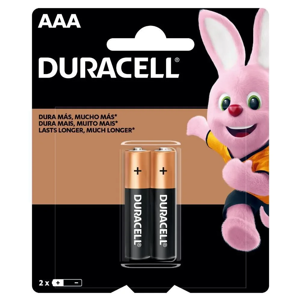 PILA DURACELL HANGING CARD AAA X2U