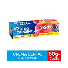 CREMA FLUOC KIDS CON FLUOR 50GRMS+CEPILLO