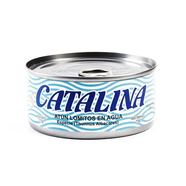 ATUN LOMITOS EN AGUA CATALINA 160GR