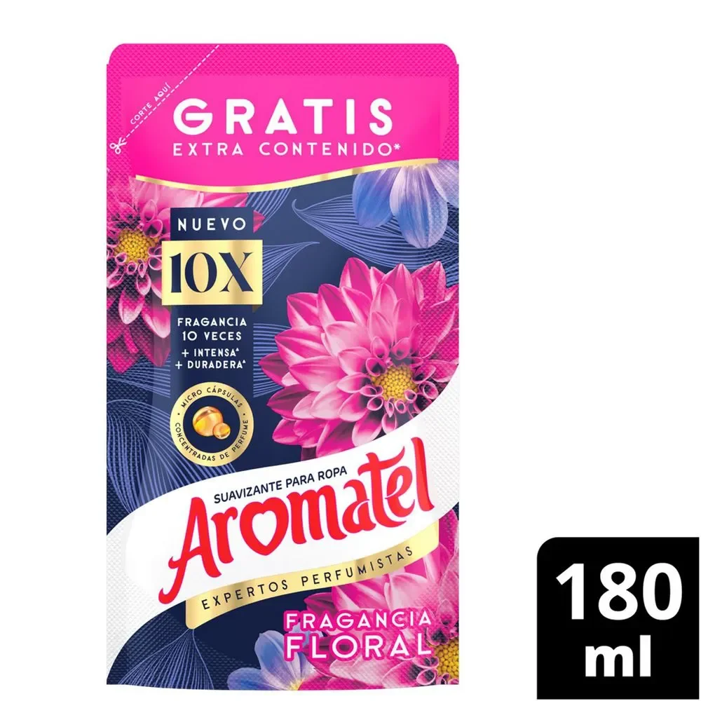 AROMATEL SUAVIZ FLORAL DP 180ML