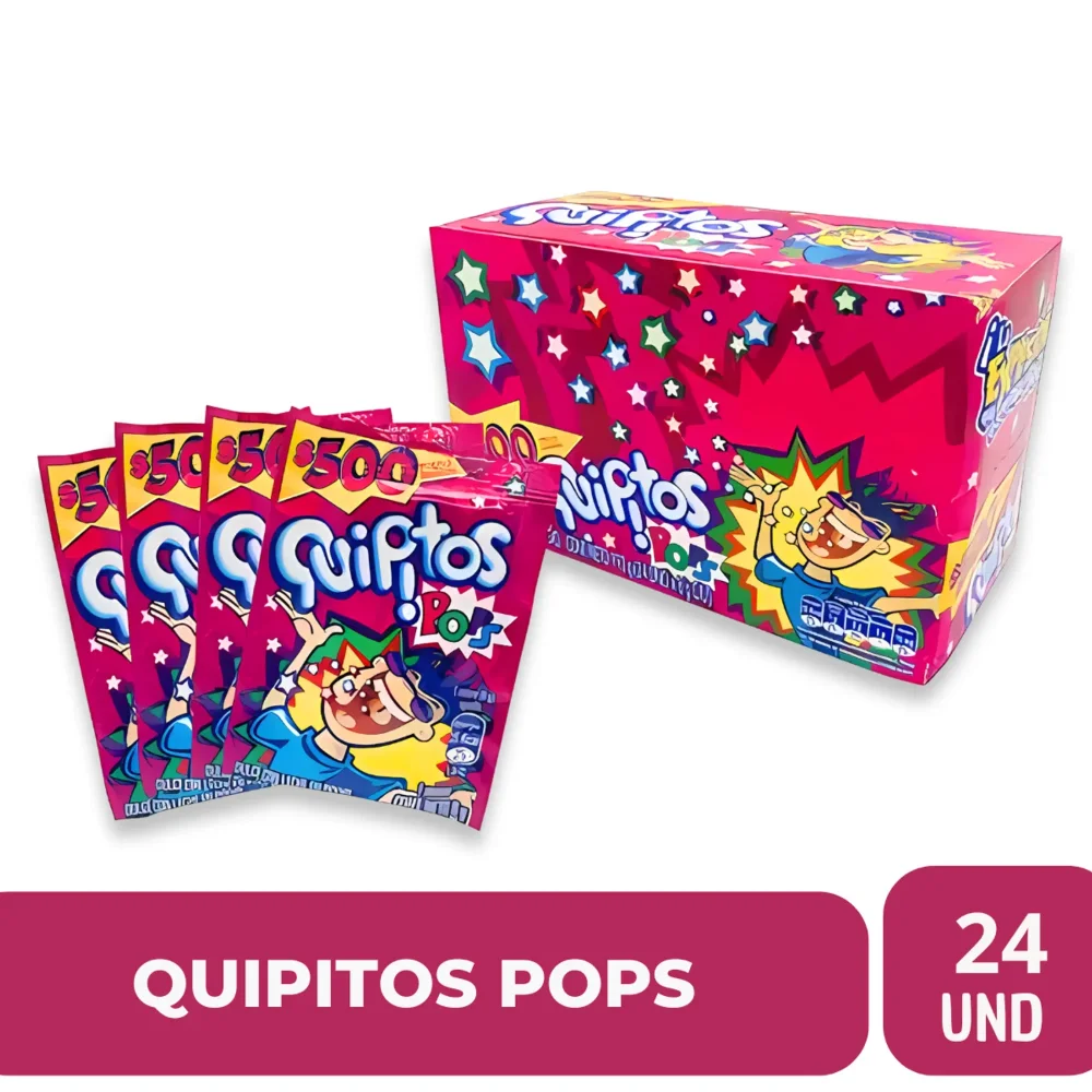 QUIPITOS POPS DIS 24UNID