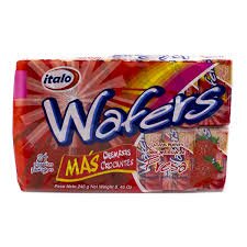GALLETA WAFER ITALO TAQUITO FRESA 24U