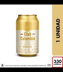 CERVEZA CLUB COLOMBIA DORADA LATA 330ML
