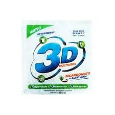 3D DETERGENTE EN POLVO MULTIUSOS CORE 250G