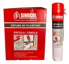 ESPUMA DE POLIURETANO X 500ml CON CANULA
