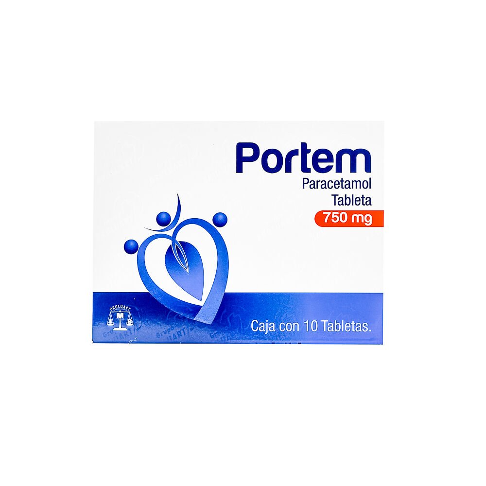 PARACETAMOL 750 MG (PORTEM)