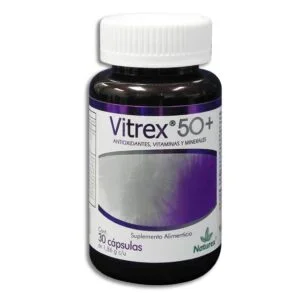 VITREX 50+(ANTIOXIDANTES/ VITAMINAS / MINERALES)