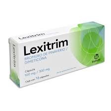 BROMURO DE PINAVERIO/DIMETICONA 100MG/300MG (LEXITRIM)