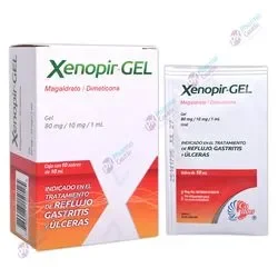 MAGALDRATO/DIMETICONA (XENOPIR-GEL)