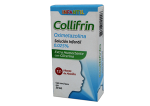 OXIMETAZOLINA 0.025% INFANTIL(COLLIFRIN)