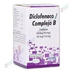 DICLOFENACO/ TIAMINA,PIRIDOXINA,CIANOCOBALAMINA TAB (ULTRA)