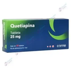 QUETIAPINA 25 (CORNE)