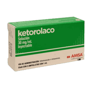 KETOROLACO 30MG/1ML SOL INY (AMSA)