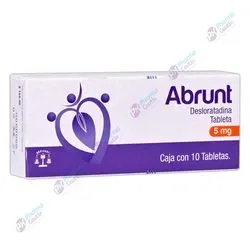 DESLORATADINA 5MG TAB (ABRUNT)