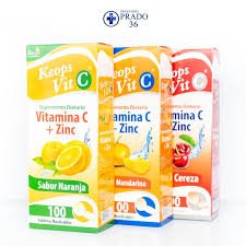 VITAMINA C KEOPS TIRA X10 UNIDS