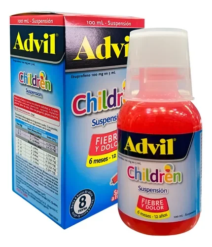 ADVIL CHILDREN SUSPENSION X 100 ML