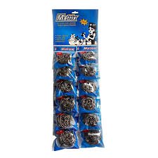 BRILLO INOXIDABLE X 12 UNIDS