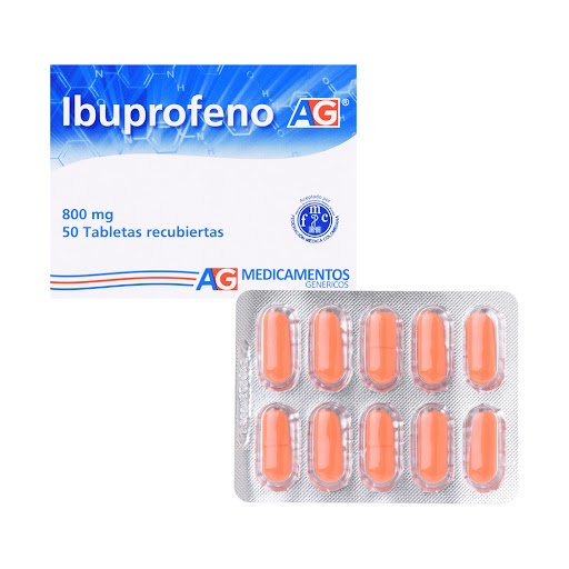 IBUPROFENO AG X10 UNIDS