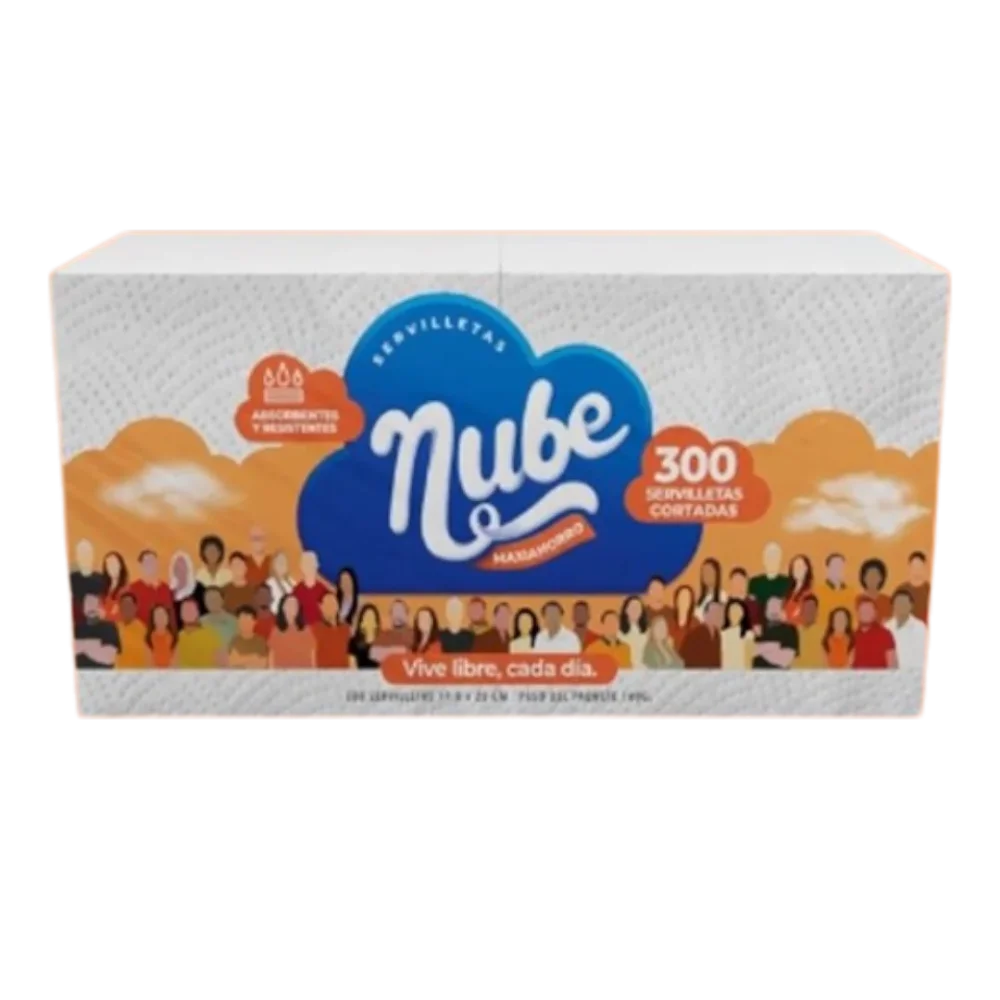 SERVILLETA NUBE X300 UNIDS