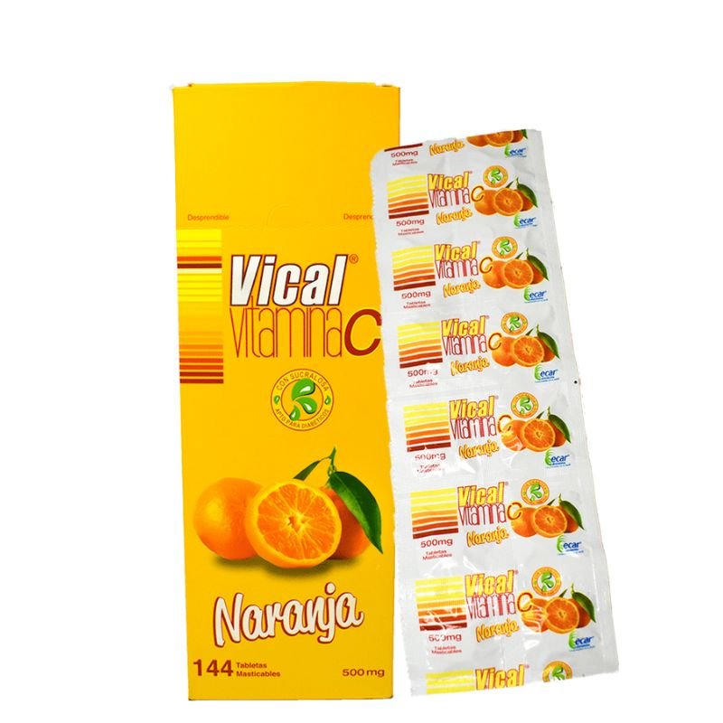 VITAMINA C ECAR TIRA X10 UNIDS
