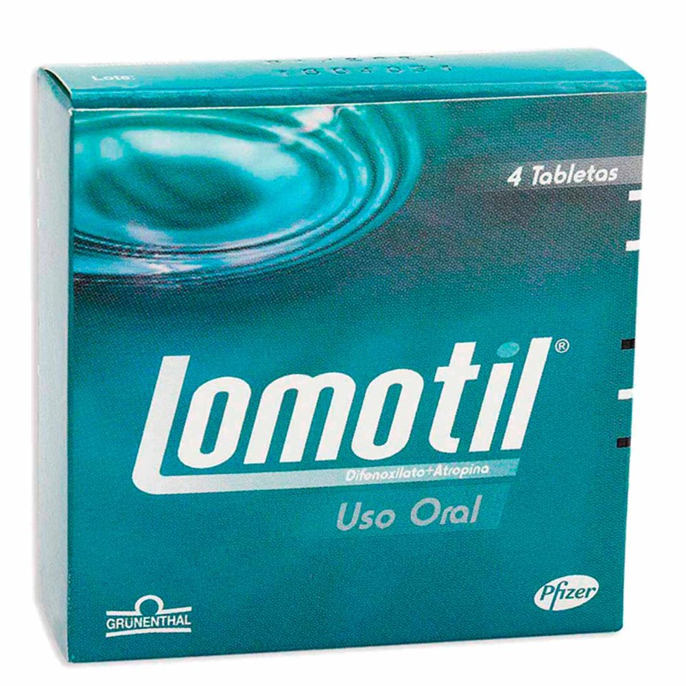 LOMOTIL LAPROF TIRA X 16 UNIDS