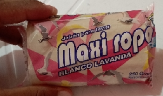 JABÓN MAXIROPA EMPACADO BLANCO X 250 GRS