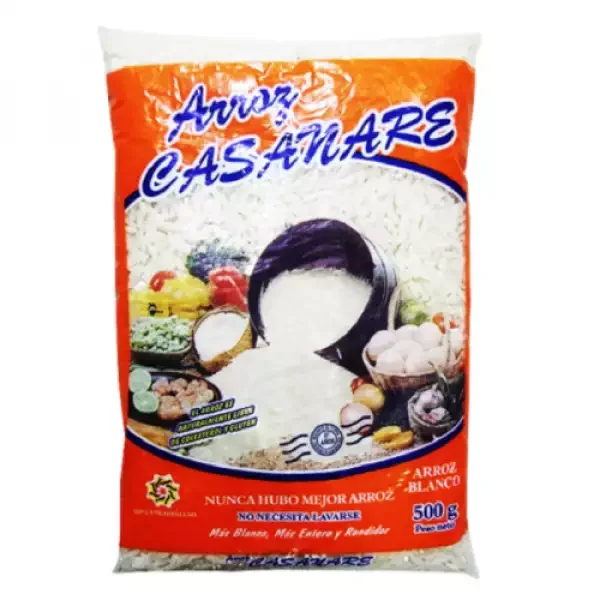ARROZ CASANARE X 500 GRS