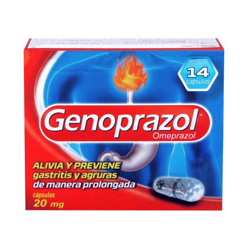 GENOPRAZOL GRANULADO DE  20 MG