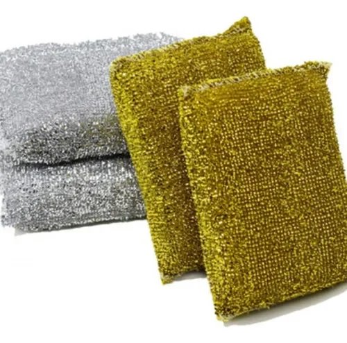 ESPONJA ORO PLATA X 12 UNIDS