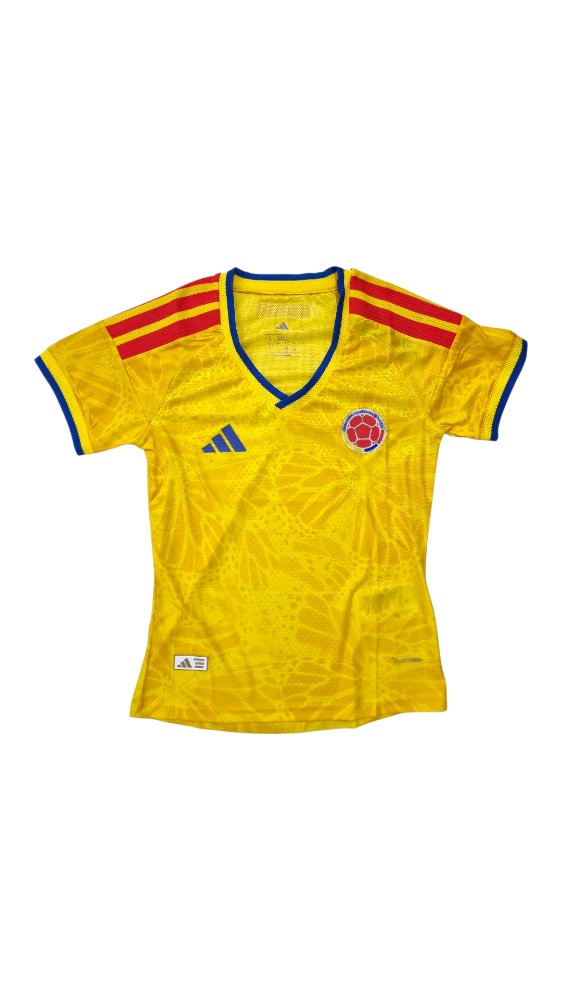 camiseta seleccion colombia amarilla dama talla s