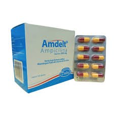 AMPICILINA DE 500 MG DELTA X 10 UNIDS