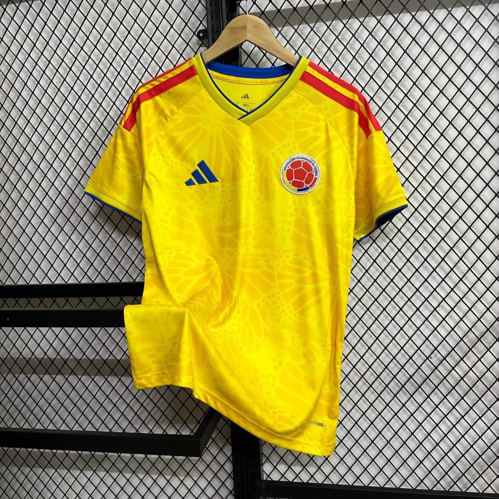 camiseta seleccion colombia amarilla hombre talla s