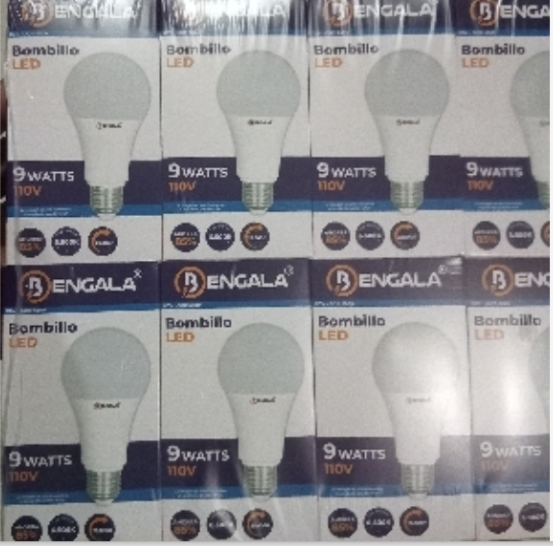 BOMBILLO BENGALA LED DE 9W X UNIDAD
