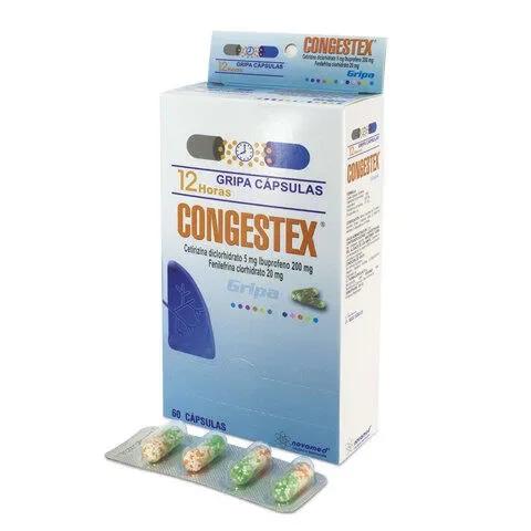 CONGESTEX X 4 UNIDS
