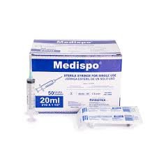 JERINGA DE 20 ML X UNIDAD