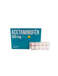 ACETAMINOFEN LAPROF TIRA X 10 TABLETAS