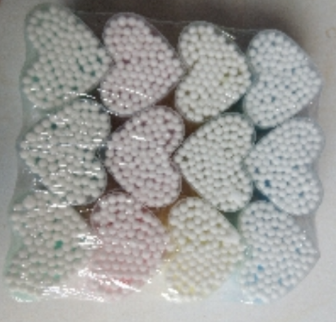 COPITOS  CORAZON DE COLORES ECONÓMICO X 12 UNIDS