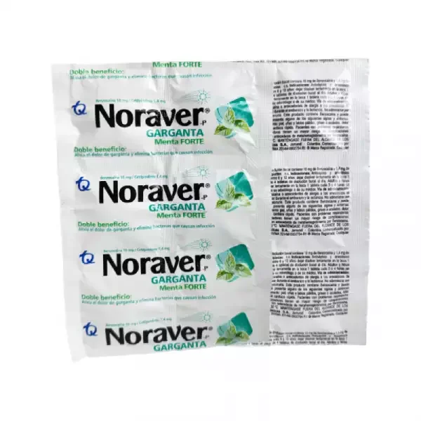 NORAVER GARGANTA TIRA X6 UNIDS