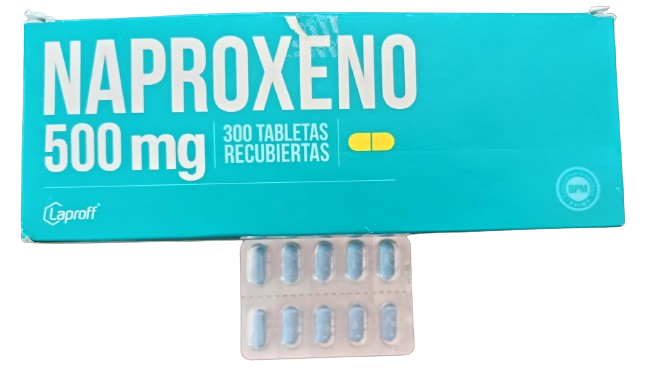 NAPROXENO X 500 MG LAPROF TIRA X10 UNIDS