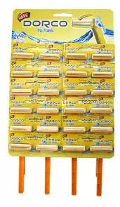PRESTOBARBA DORCO AMARILLA X24 UNIDS