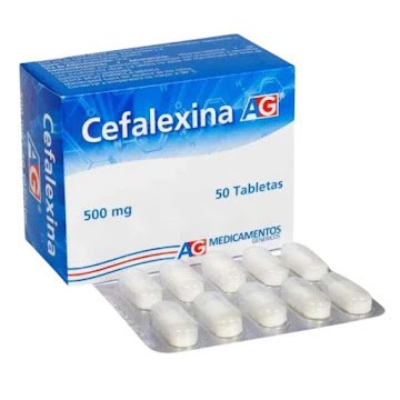 CEFALEXINA AG X 500 MG X 10 UNIDS