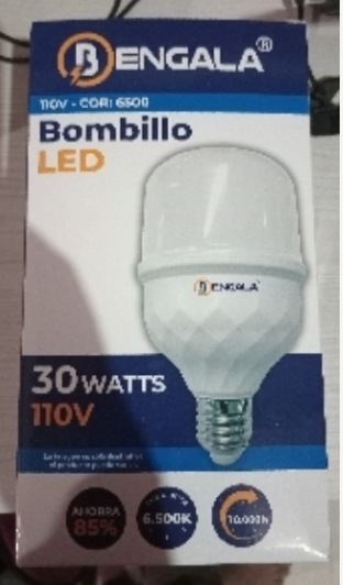 BOMBILLO BENGALA LED GRANDE DE 30W
