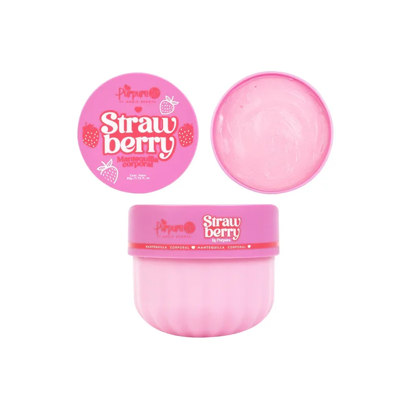 Mini Mantequilla Importada Strawberry 50g Nueva Purpure