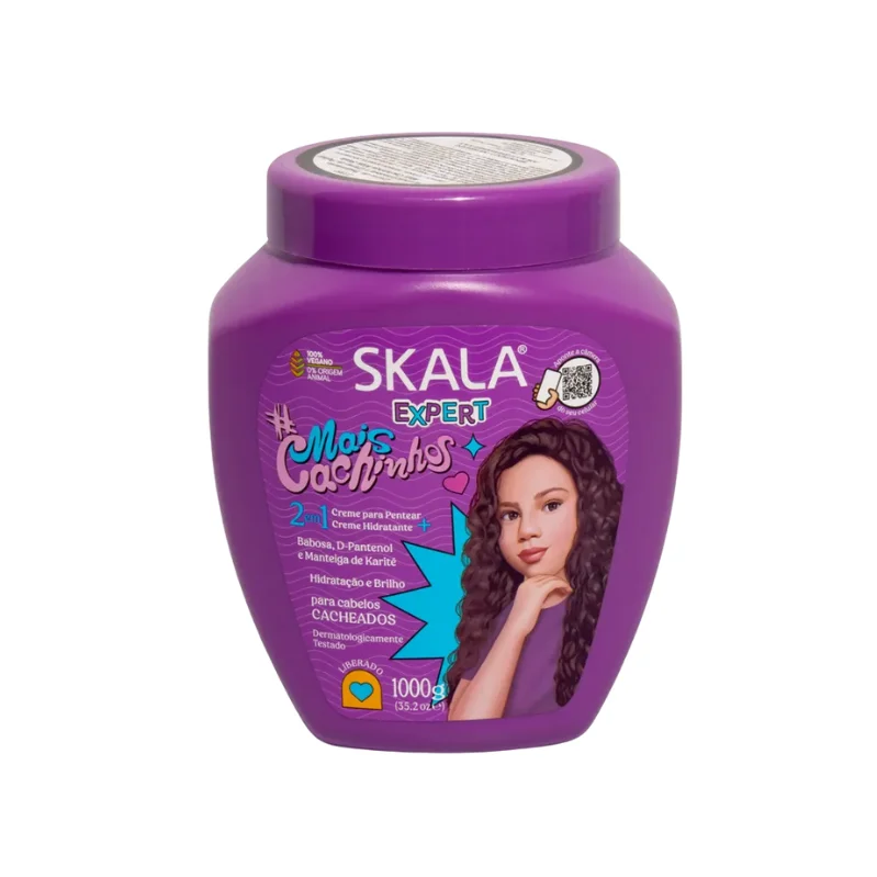 Skala mais cachinhos 2 en 1 hidratación y brillo 1