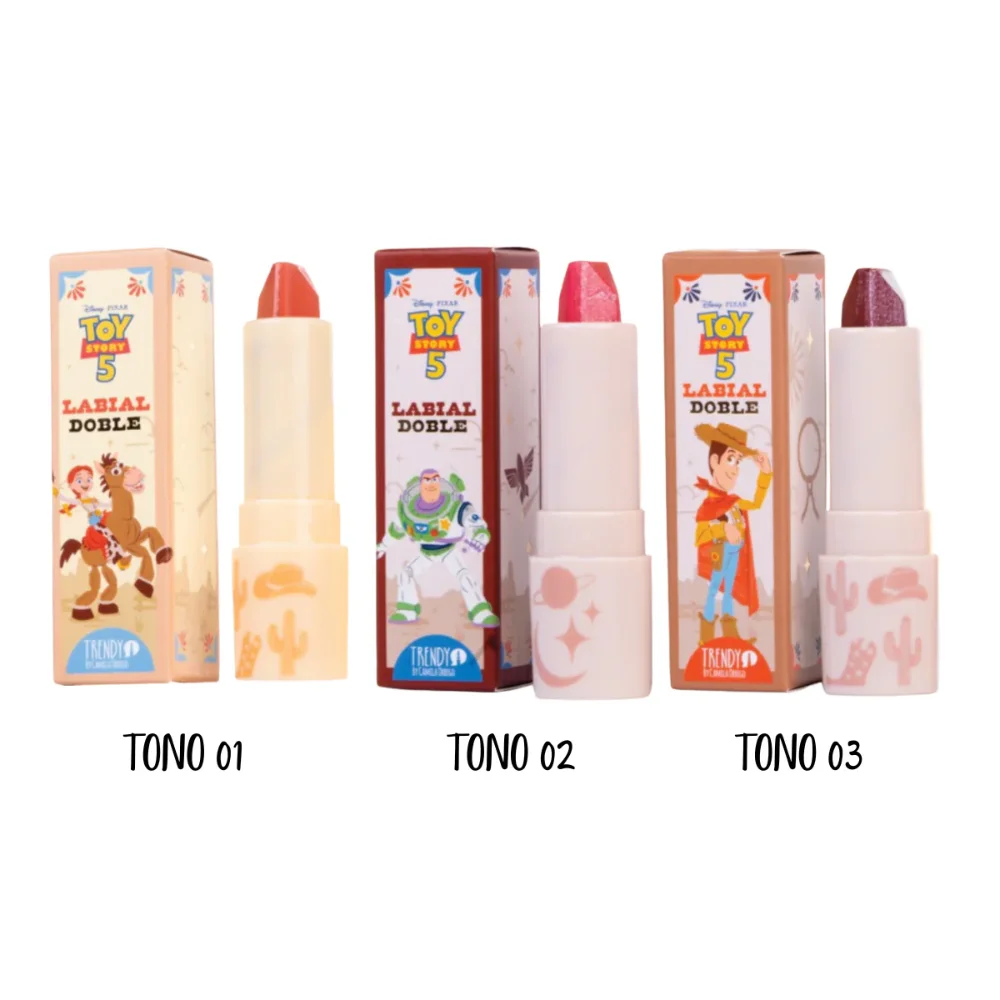 LABIAL DOBLE TOY STORY TRNEDY
